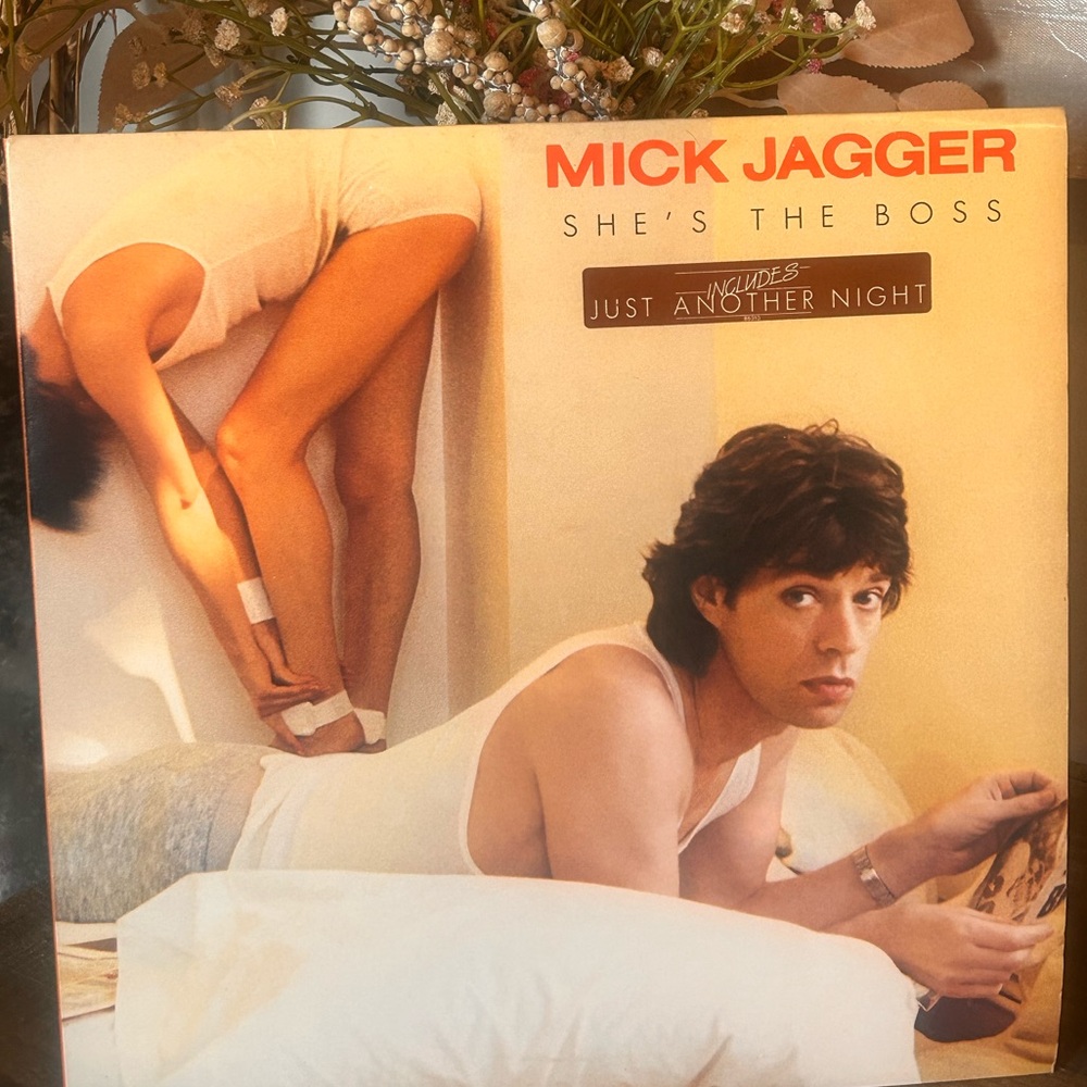 RARE* Mick Jagger ‘ She’s The Boss’ Vinyl German import